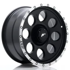 Felga JR Wheels JRX4 18x9 (6 śrub) ET0-20 Matt Black w/ Machined Lip Blank największy sklep tuningowy w Polsce!