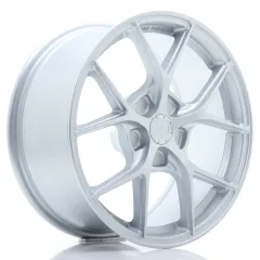 Felga JR Wheels SL01 17x9 (5 śrub) ET20-50 Matt Silver Blank największy sklep tuningowy w Polsce!