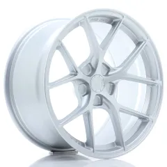 Felga JR Wheels SL01 18x9,5 (5 śrub) ET25-38 Matt Silver Blank największy sklep tuningowy w Polsce!