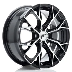 Felga JR Wheels JR49 15x6,5 4x100 ET35 Gloss Black Machined Face największy sklep tuningowy w Polsce!
