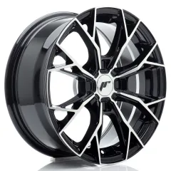 Felga JR Wheels JR49 16x7 (4 śrub) ET20-42 Gloss Black Machined Face Blank największy sklep tuningowy w Polsce!