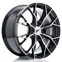 Felga JR Wheels JR49 17x8 (4 śrub) ET20-40 Gloss Black Machined Face Blank największy sklep tuningowy w Polsce!