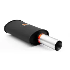 Tłumik końcowy RM108 dł. 330 mm wejście 63 mm / 2.5 cala RM Motors największy sklep tuningowy w Polsce!