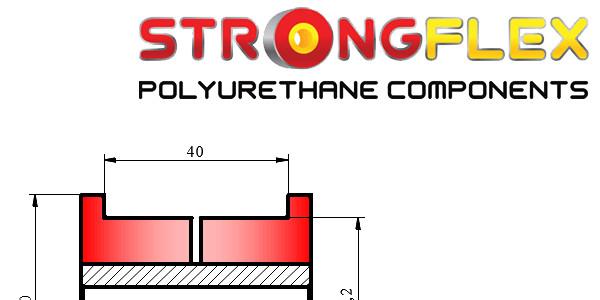 402805 - Tuleja uniwersalna 40mm Strongflex największy sklep tuningowy w Polsce!