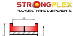 402805 - Tuleja uniwersalna 40mm Strongflex największy sklep tuningowy w Polsce!