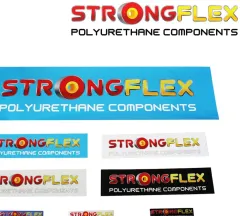 STICKER - Naklejka Strongflex największy sklep tuningowy w Polsce!