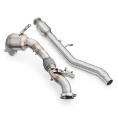 Downpipe Cupra Leon ST 2.0 TSI OPF + katalizator E6 200CPSI z tłumikiem największy sklep tuningowy w Polsce!