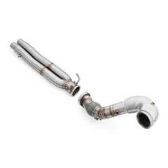 Downpipe AUDI RS3 8Y 2.5 TFSI OPF 76 mm z osłoną termiczną największy sklep tuningowy w Polsce!