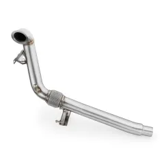 Downpipe Skoda Octavia III 1.8/2.0 TSI FWD przelotowy bez wyciszacza 76 mm największy sklep tuningowy w Polsce!