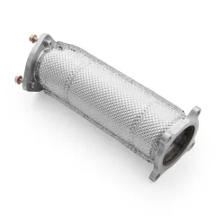 Downpipe Audi A4 Avant Quattro/S4 2.0 TFSI 2016-2021 76 mm z tłumikiem w osłonie termicznej największy sklep tuningowy w Polsce!