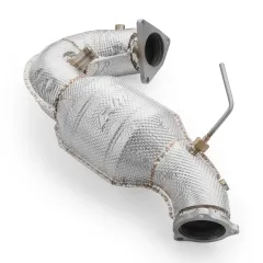 Downpipe Porsche Macan S 3.0 TDI + katalizator MS HJS 100 CPSI 76 mm największy sklep tuningowy w Polsce!