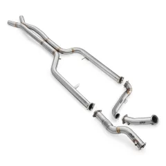 Downpipe + midpipe BMW M3/M4 G80-G83 3.0 S58 bez tłumika bez osłony termicznej największy sklep tuningowy w Polsce!