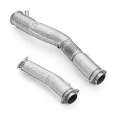 Downpipe BMW M3/M4 G80 G81 G82 G83 3.0 S58 76 mm osłona termiczna największy sklep tuningowy w Polsce!
