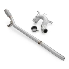 Downpipe + DPF OFF Volkswagen Golf VIII 2.0 TDI GTD osłona termiczna 76 mm największy sklep tuningowy w Polsce!