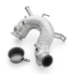 Downpipe Volkswagen Golf VIII 2.0 TDI GTD 76 mm + osłona termiczna największy sklep tuningowy w Polsce!