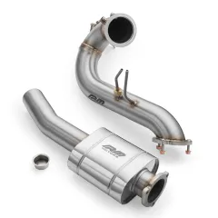 Downpipe Audi A4 3.0 TDI Quattro 2016-2021 z tłumikiem 76 mm największy sklep tuningowy w Polsce!