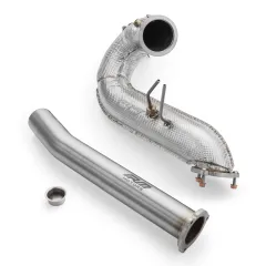 Downpipe Audi A5/S5 3.0 TDI 2016-2021 osłona termiczna 76 mm bez tłumika największy sklep tuningowy w Polsce!