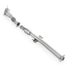 Downpipe Toyota Yaris GR 2024+ katalizator E5 200 CPSI bez GPF osłona termiczna największy sklep tuningowy w Polsce!