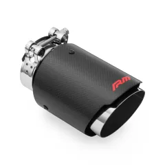 Końcówka wydechu carbon 101 mm montaż 63 mm (2.5 cala) matowa RM Motors największy sklep tuningowy w Polsce!