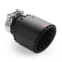 Końcówka wydechu carbon 101 mm montaż 63,5 mm (2.5 cala) matowa RM Motors największy sklep tuningowy w Polsce!