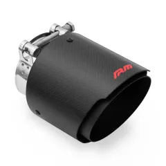 Końcówka wydechu carbon 101 mm montaż 76 mm (3 cala) matowa RM Motors największy sklep tuningowy w Polsce!