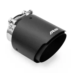 Końcówka wydechu carbon 114 mm montaż 76 mm (3 cale) matowa RM Motors największy sklep tuningowy w Polsce!