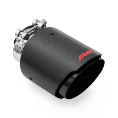 Końcówka wydechu carbon 89 mm montaż 63,5 mm (2.5 cala) matowa RM Motors największy sklep tuningowy w Polsce!
