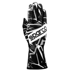 Rękawice kartingowe Sparco K-ROOKIE Czarno-biały roz. XL największy sklep tuningowy w Polsce!
