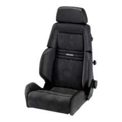 Fotel sportowy RECARO Expert rozmiar S (LT/F) Artista black / Sztuczna skóra w kolorze czarnym największy sklep tuningowy w Polsce!