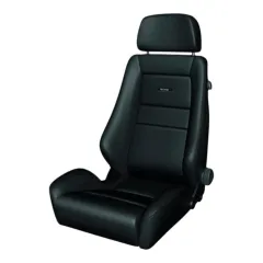 Fotel sportowy RECARO Classic LS Skóra w kolorze czarnym największy sklep tuningowy w Polsce!