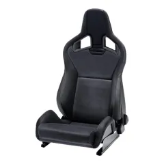 Fotel sportowy RECARO Sportster CS Czarna skóra Prawy największy sklep tuningowy w Polsce!
