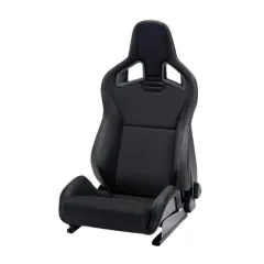 Fotel sportowy RECARO Sportster CS Czarna skóra / Dinamica black Lewy największy sklep tuningowy w Polsce!