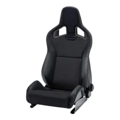 Fotel sportowy RECARO Sportster CS Czarna skóra / Dinamica black +SRS/SAB Prawy największy sklep tuningowy w Polsce!