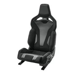 Fotel sportowy RECARO Sport C Czarna skóra / Dinamica black podgrzewany Prawy największy sklep tuningowy w Polsce!