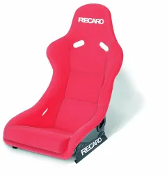 Fotel sportowy RECARO Pole Position N.G. (FIA) Velour red największy sklep tuningowy w Polsce!
