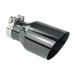Nierdzewna końcówka wydechu tłumika FMIC Pro średnica 100mm montażowa 55mm Czarna największy sklep tuningowy w Polsce!