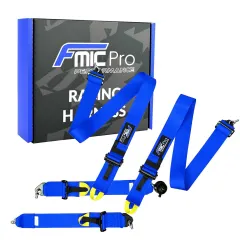 Pasy sportowe FMIC Pro FIA 2031 8854/98 4-punktowe 3"x 3" Niebieskie największy sklep tuningowy w Polsce!