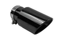 Końcówka Tłumika Typ:54 101mm wejście 76mm Black Chrome największy sklep tuningowy w Polsce!