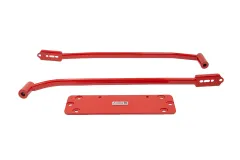 Zestaw rozpórek BMW 1 F20 F21 2 F22 F23 3 F30 F31 F34 F35 4 F32 F33 F36 środkowe dolne Red Aluminium największy sklep tuningowy w Polsce!