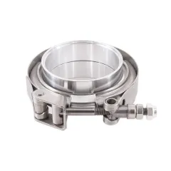 Aluminiowa obejma V-Band 102mm (4 cale) + flansze Mishimoto największy sklep tuningowy w Polsce!