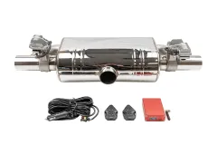 Tłumik z Przepustnicami TurboWorks 2,5" + Sterownik największy sklep tuningowy w Polsce!