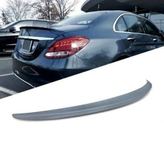 Lotka Lip Spoiler - Mercedes-Benz W205 15+ 4D AMG STYLE (ABS) - GRUBYGARAGE - Sklep Tuningowy